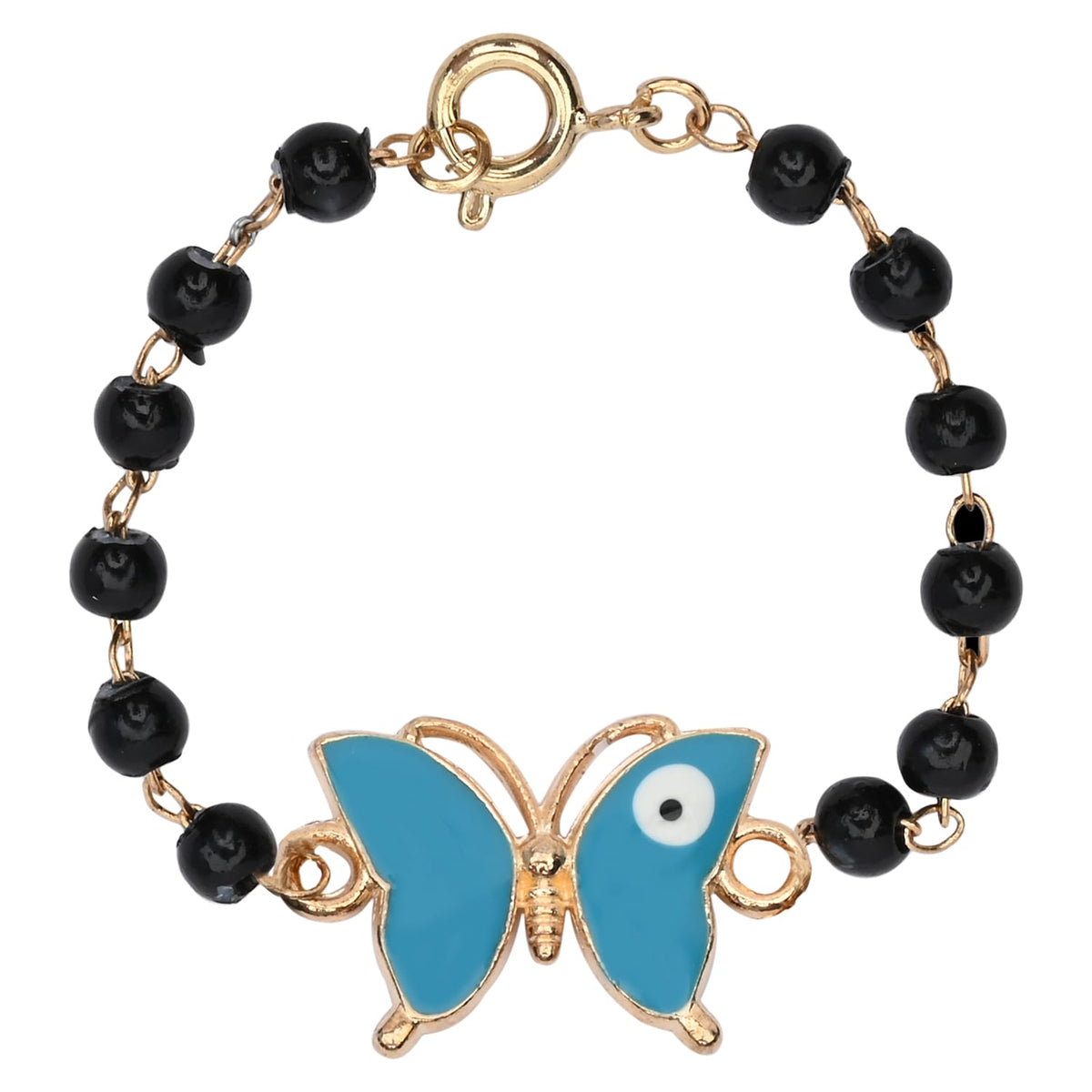 Nazariya Bracelet Butterfly Evil Eye Charm