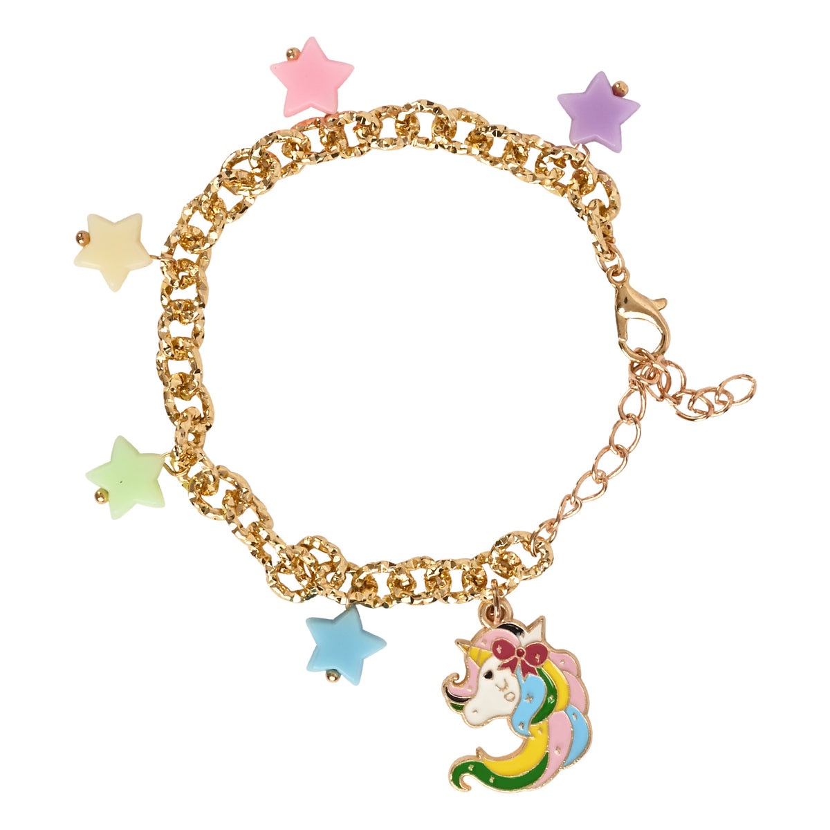 Unicorn Star Girls Bracelet Rakhi