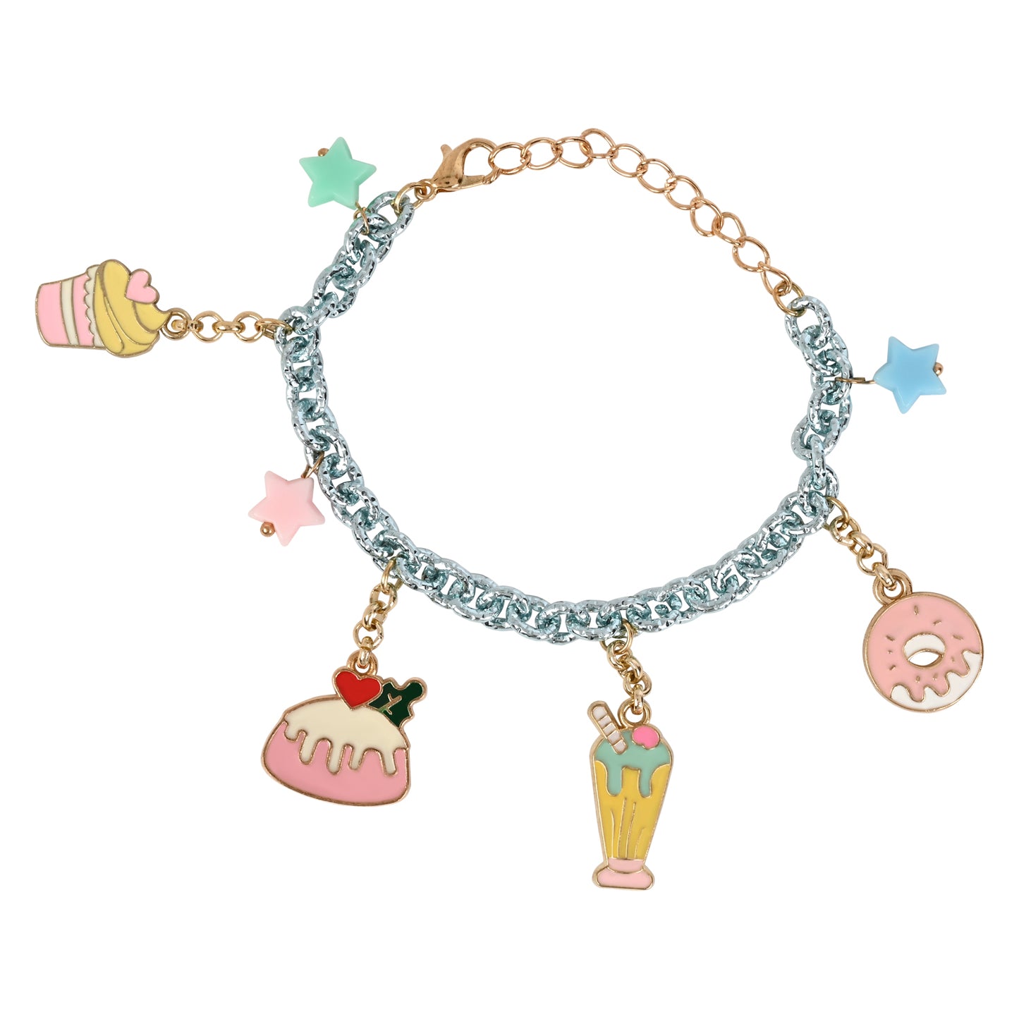 Donut Multi-Charm Kids Bracelet