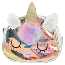Load image into Gallery viewer, Translucent Unicorn Sling Bag - Silver

