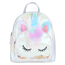 Load image into Gallery viewer, Unicorn Sequin Backpack - White
