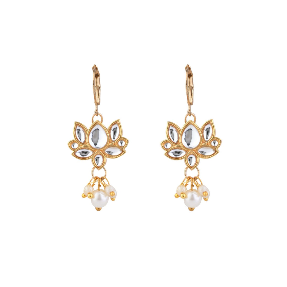 Kundan Stone Ethnic Jewellery Set for Girls