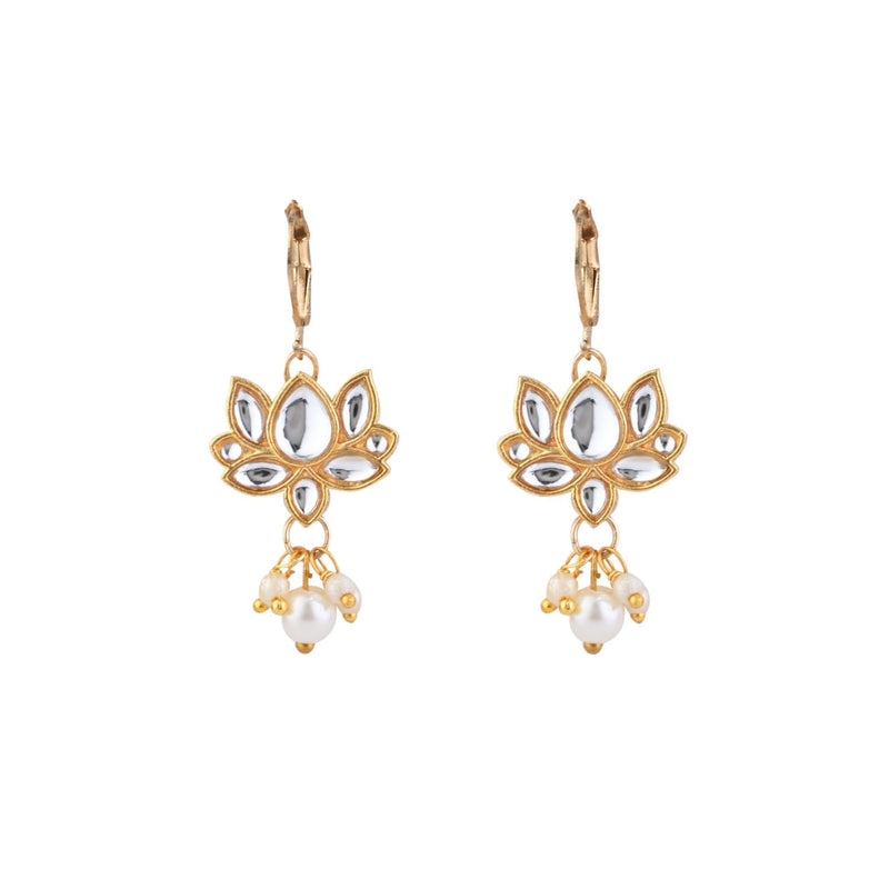 Kundan Stone Ethnic Jewellery Set for Girls