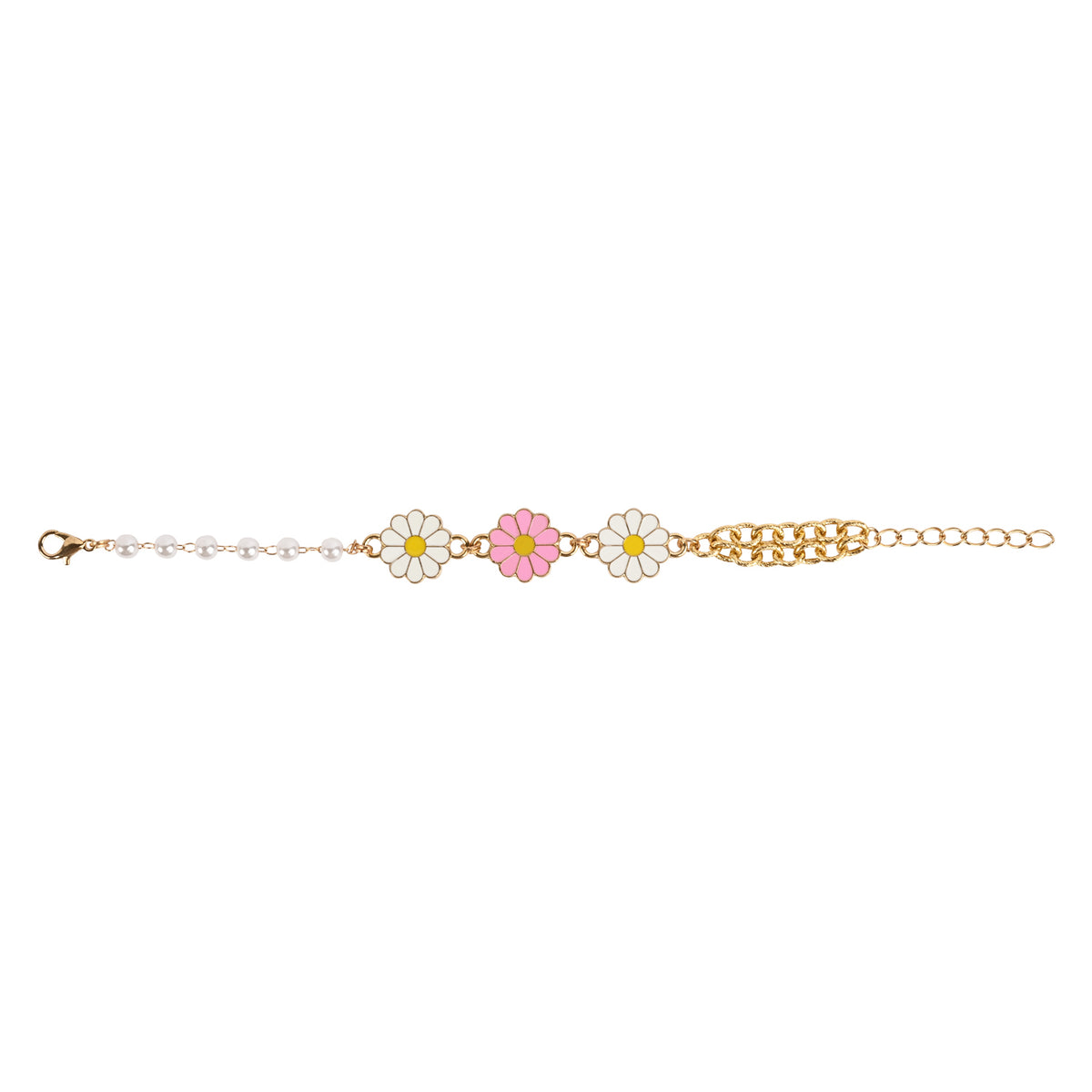 Floral Charm Bracelet Rakhi for Girls