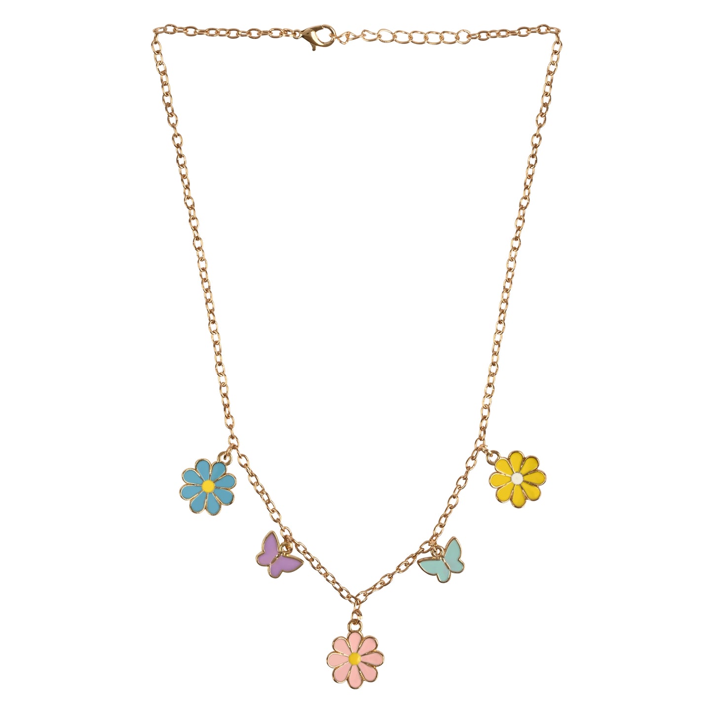 Charm Necklace Earrings & Bracelet Gift Set for Sister