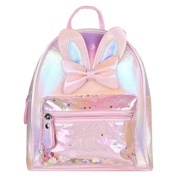 Glitter Backpack for Young Girls - Pink