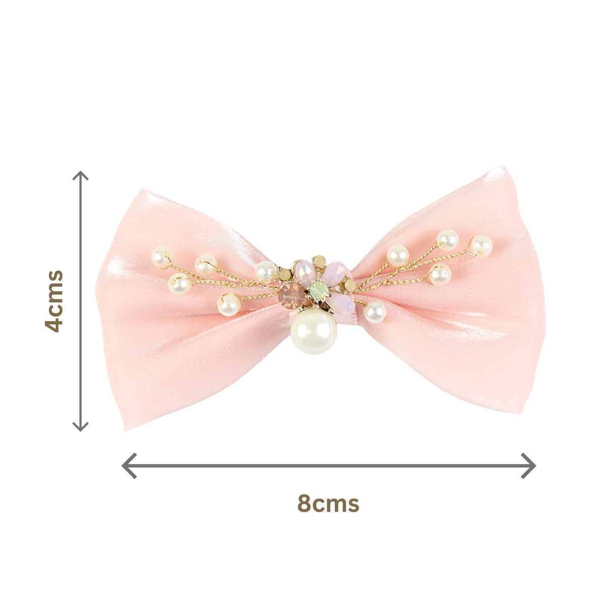 Bow Charm Kids Hair Clip