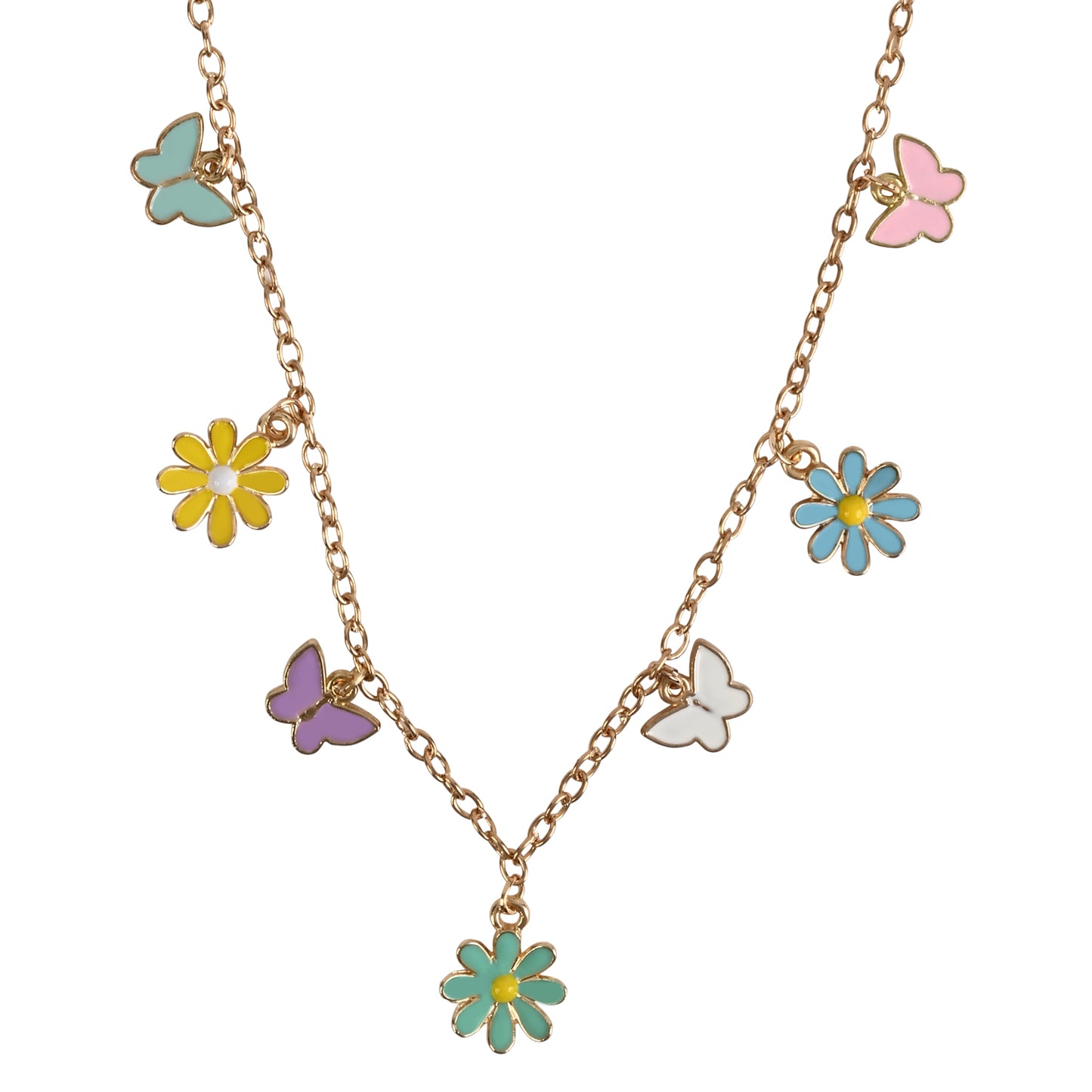 Charm Floral Necklace Gift Set for Sister