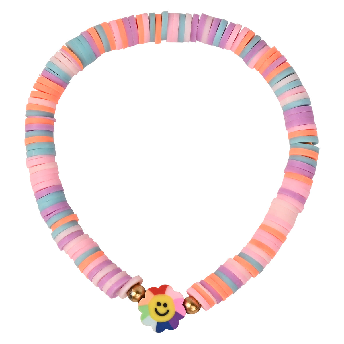 Heart Star Fimo Bead Kids Bracelet Set of 3