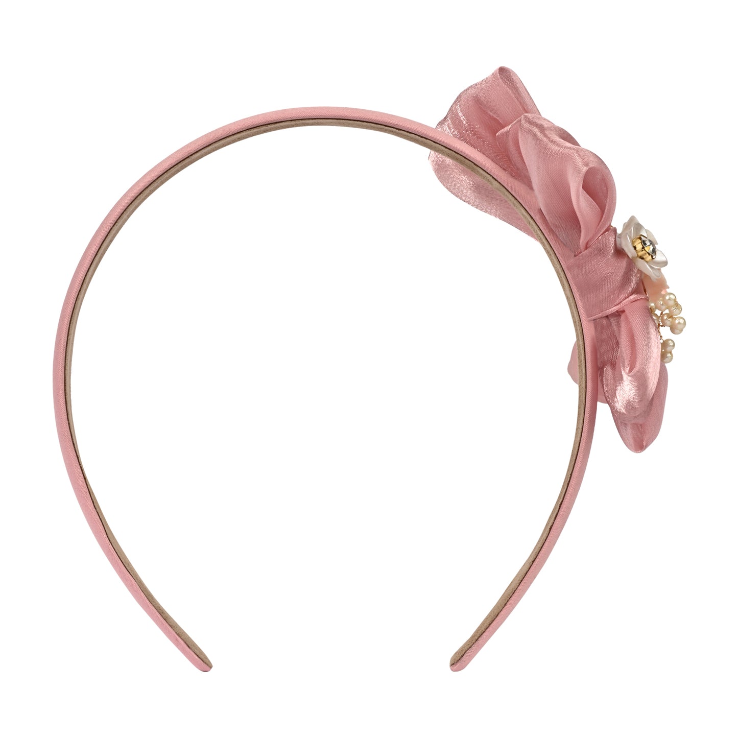 Filigree Embellished Bow Hairband