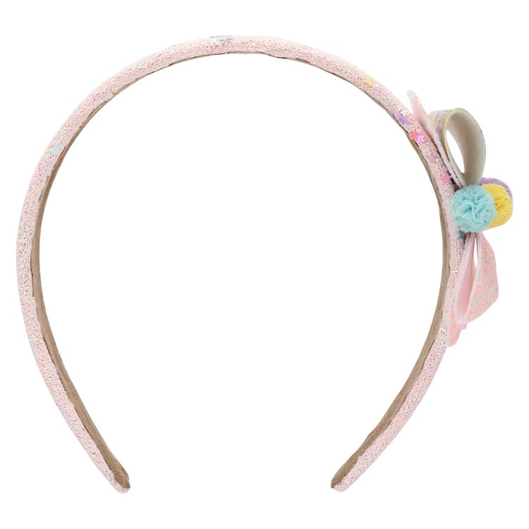 Unicorn Glitter Bow Hair Band