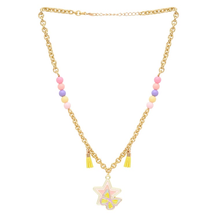 Star Butterfly Charm Necklace Jewellery Set