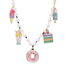 Load image into Gallery viewer, Ice-Cream Donut Multicharm Chain Necklace
