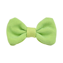 Load image into Gallery viewer, Bow Hair Clips [Set of 4] - Blue &amp; Green
