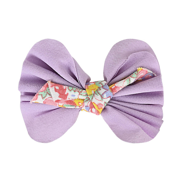 Floral Hair Clips [Set of 2] - Purple
