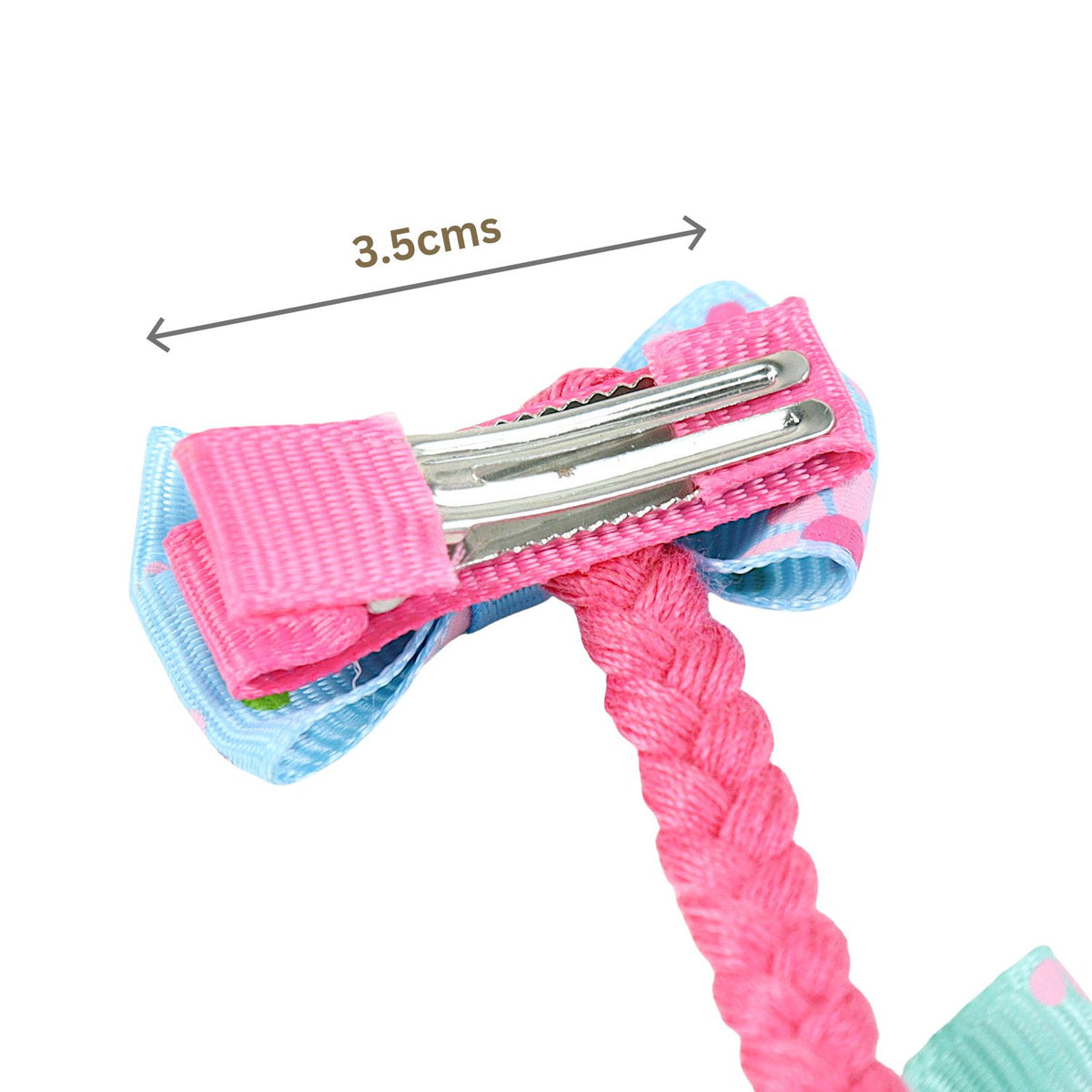 Bow Tassel Kids Hair Clips, Set of 2