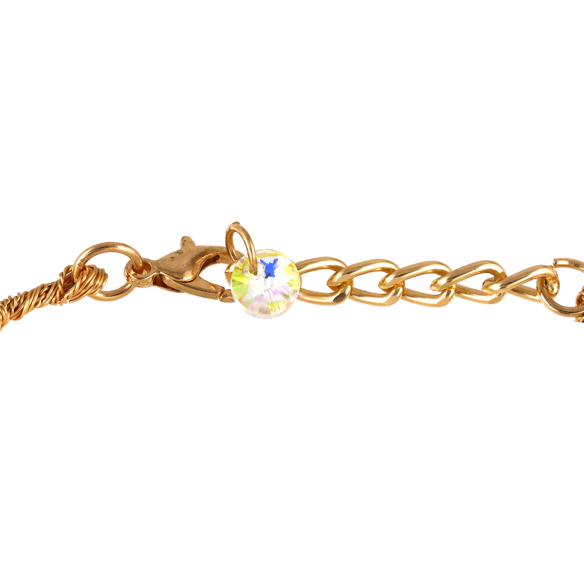 Gold Plated Pearl Multistrand Bracelet