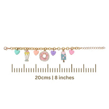 Load image into Gallery viewer, Ice-Cream Donut Charms Bracelet
