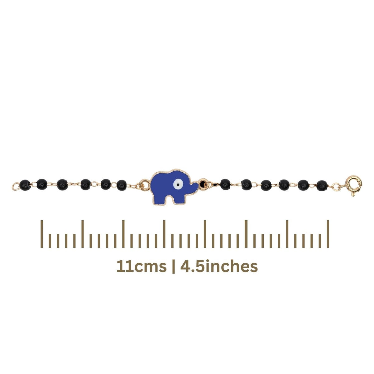 Nazariya Bracelet Elephant Evil Eye Charm