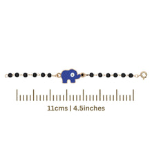 Load image into Gallery viewer, Nazariya Bracelet Elephant Evil Eye Charm
