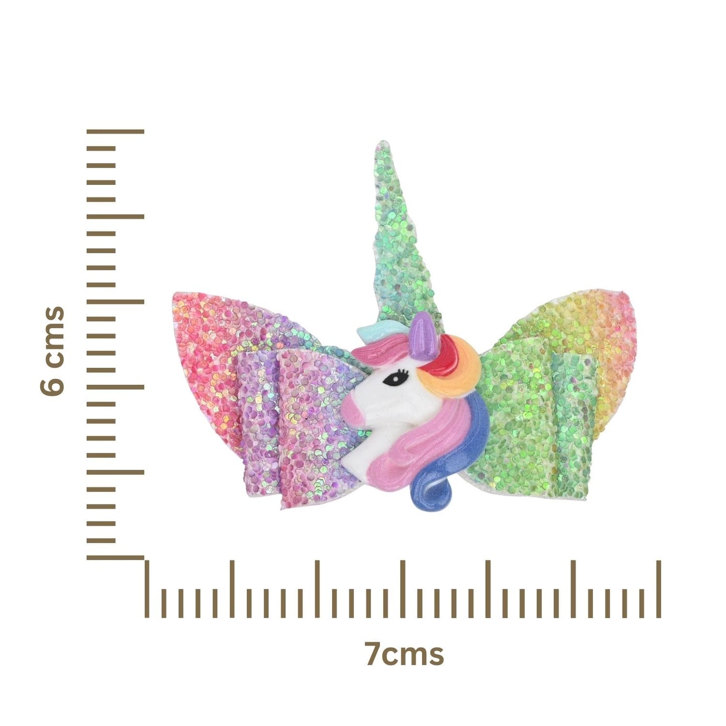 Unicorn Beaded Necklace Bracelet Hair Clip Jewellery Set