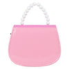 Unicorn Sling Bag with Beaded Handle - Pink