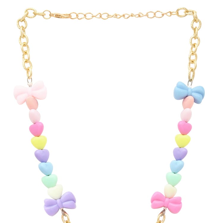 Unicorn Heart Charm Chain Necklace
