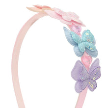 Load image into Gallery viewer, Sequin Butterfly Heart Charms Hair Band

