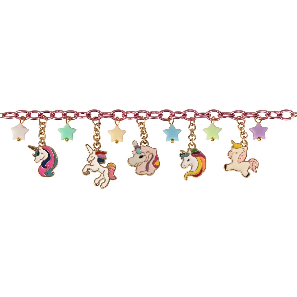 Unicorn Multi-Charm Kids Bracelet