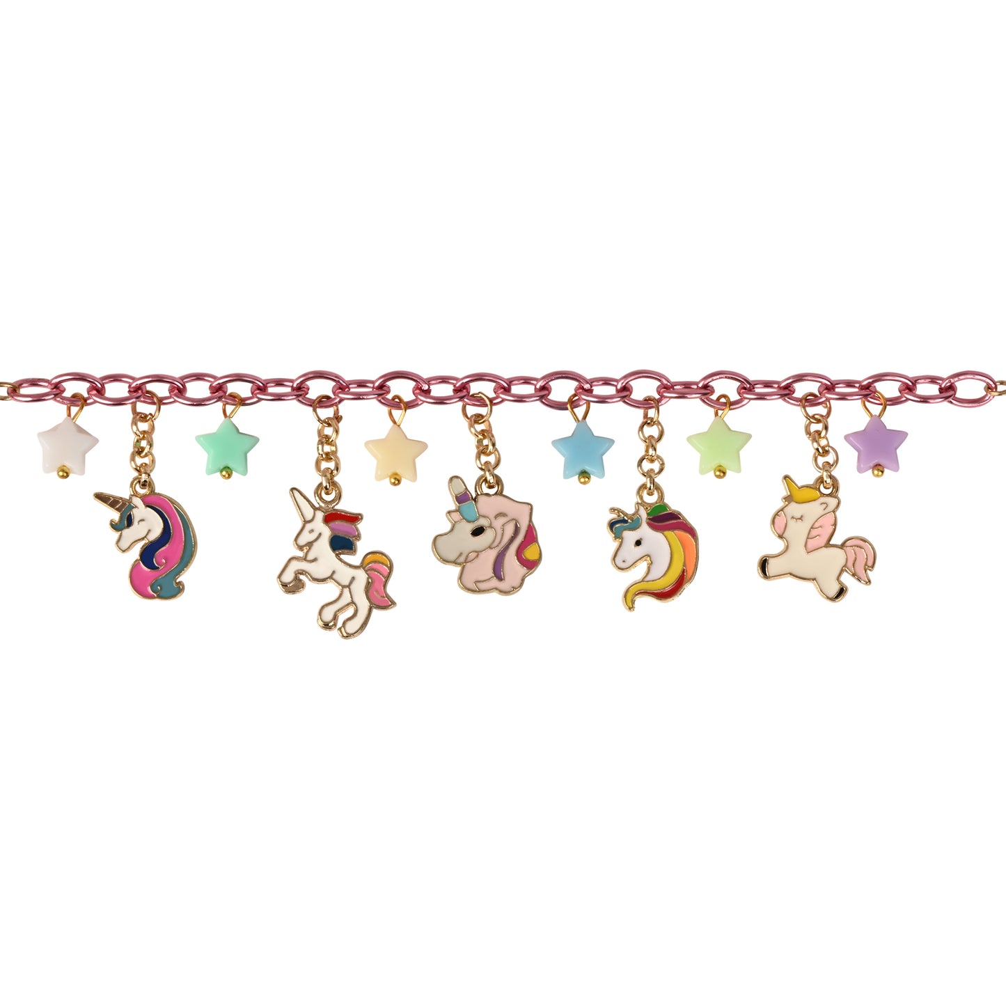 Unicorn Multi-Charm Kids Bracelet