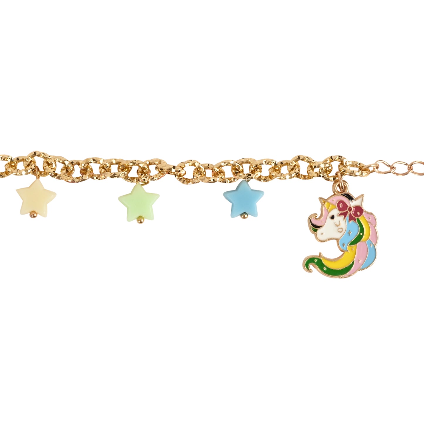 Unicorn Star Girls Bracelet Rakhi