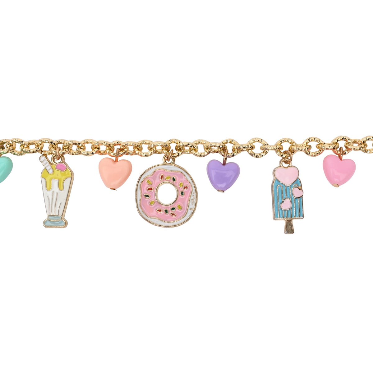 Ice-Cream Donut Charms Bracelet