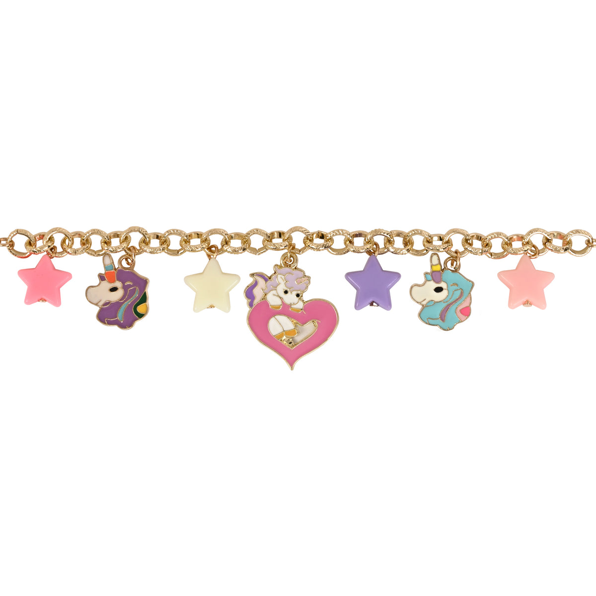 Unicorn Multi-Charm Kids Bracelet