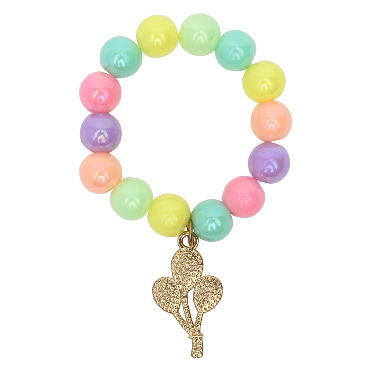 Balloons Charm Beaded Bracelet