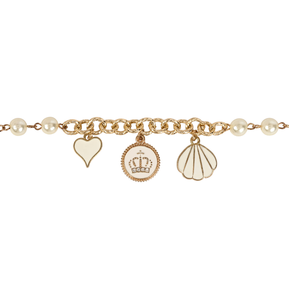 Heart Multi-Charm Kids Bracelet