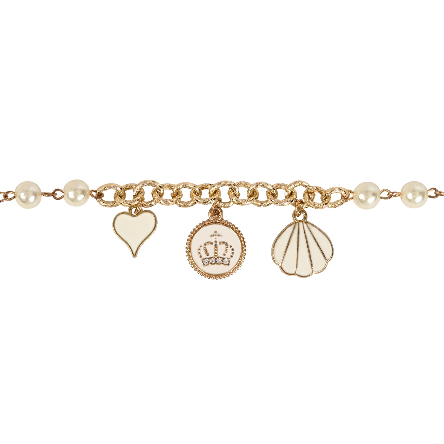 Heart Multi-Charm Kids Bracelet