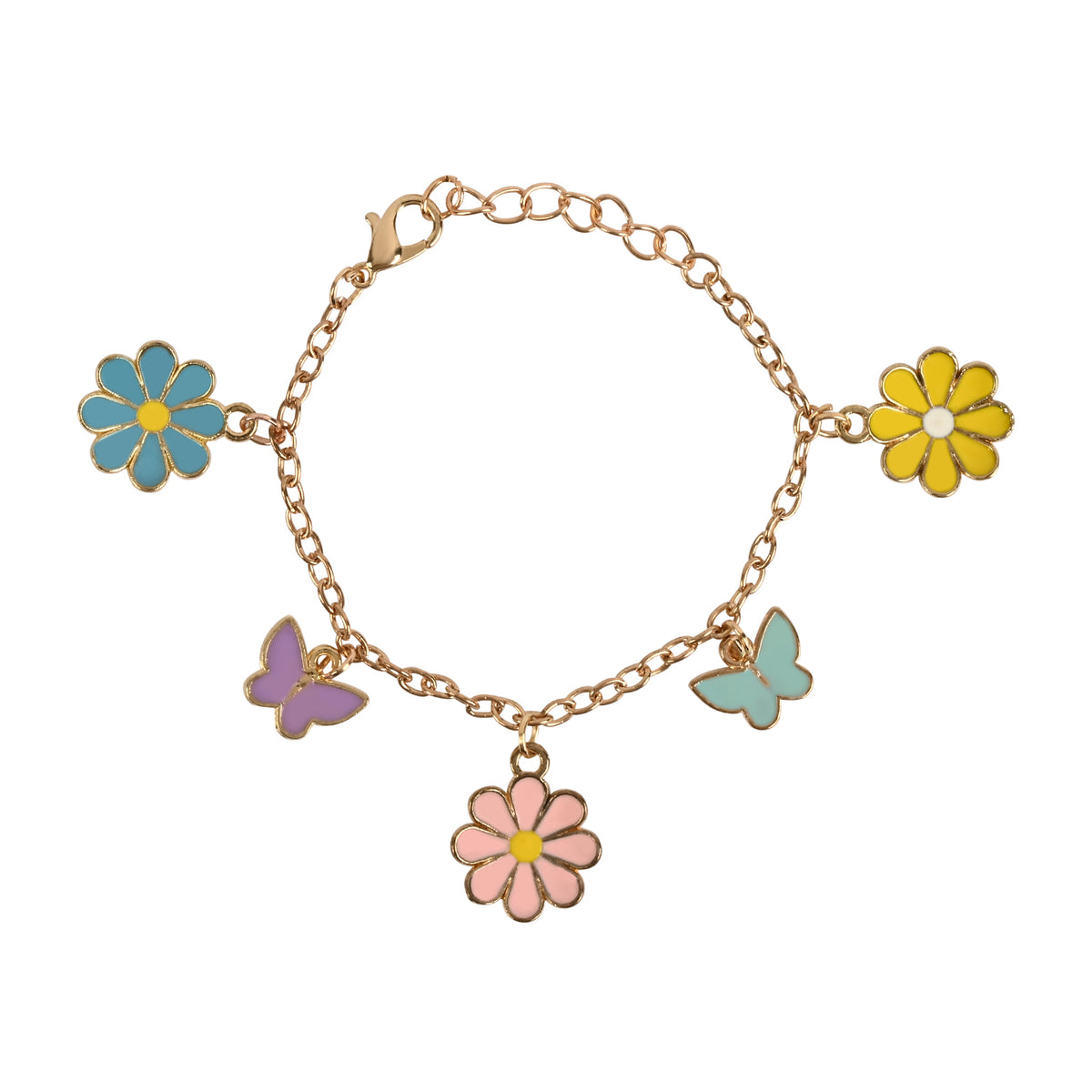 Charm Necklace Earrings & Bracelet Gift Set for Sister