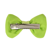 Load image into Gallery viewer, Bow Hair Clips [Set of 4] - Blue &amp; Green
