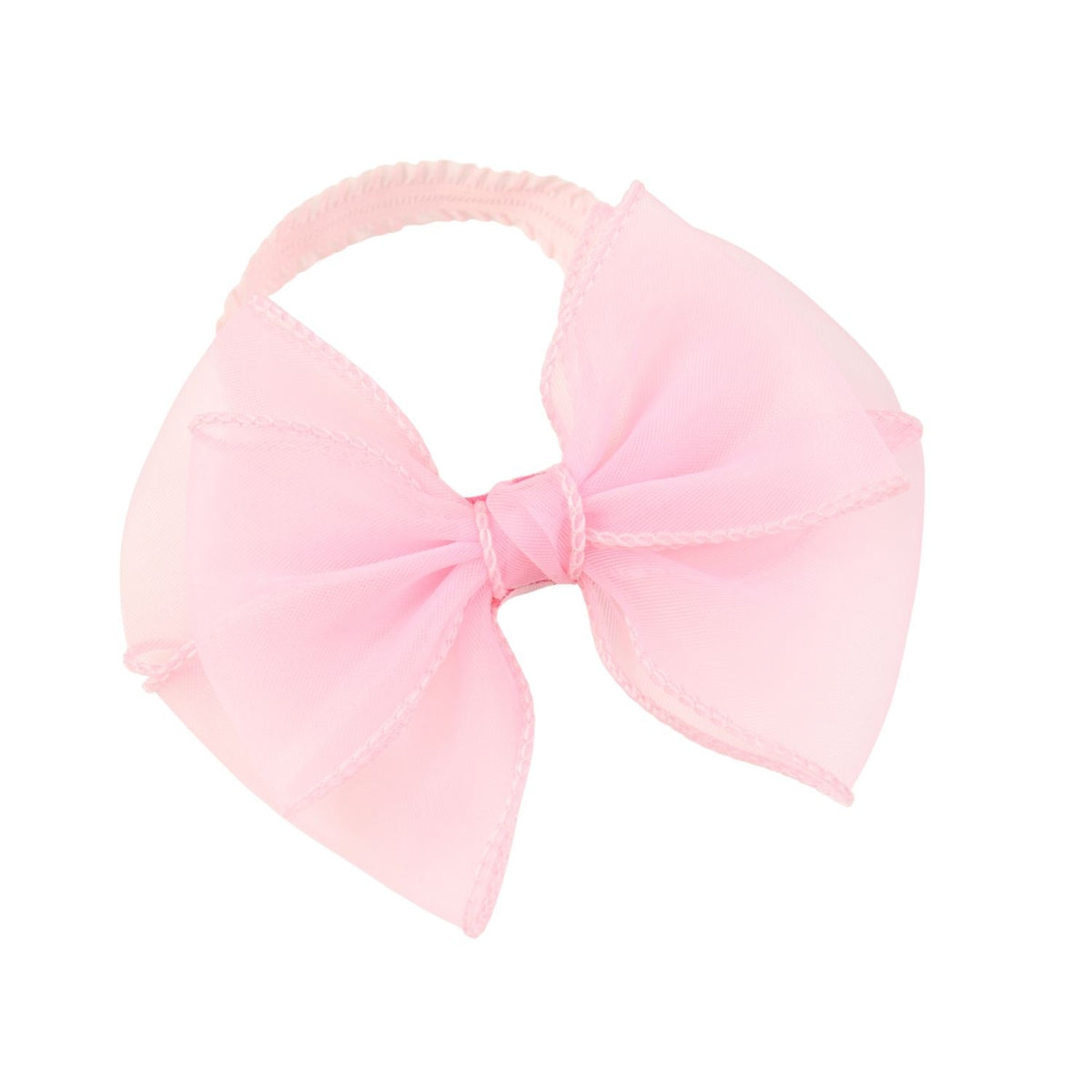 Organza Bow Headband