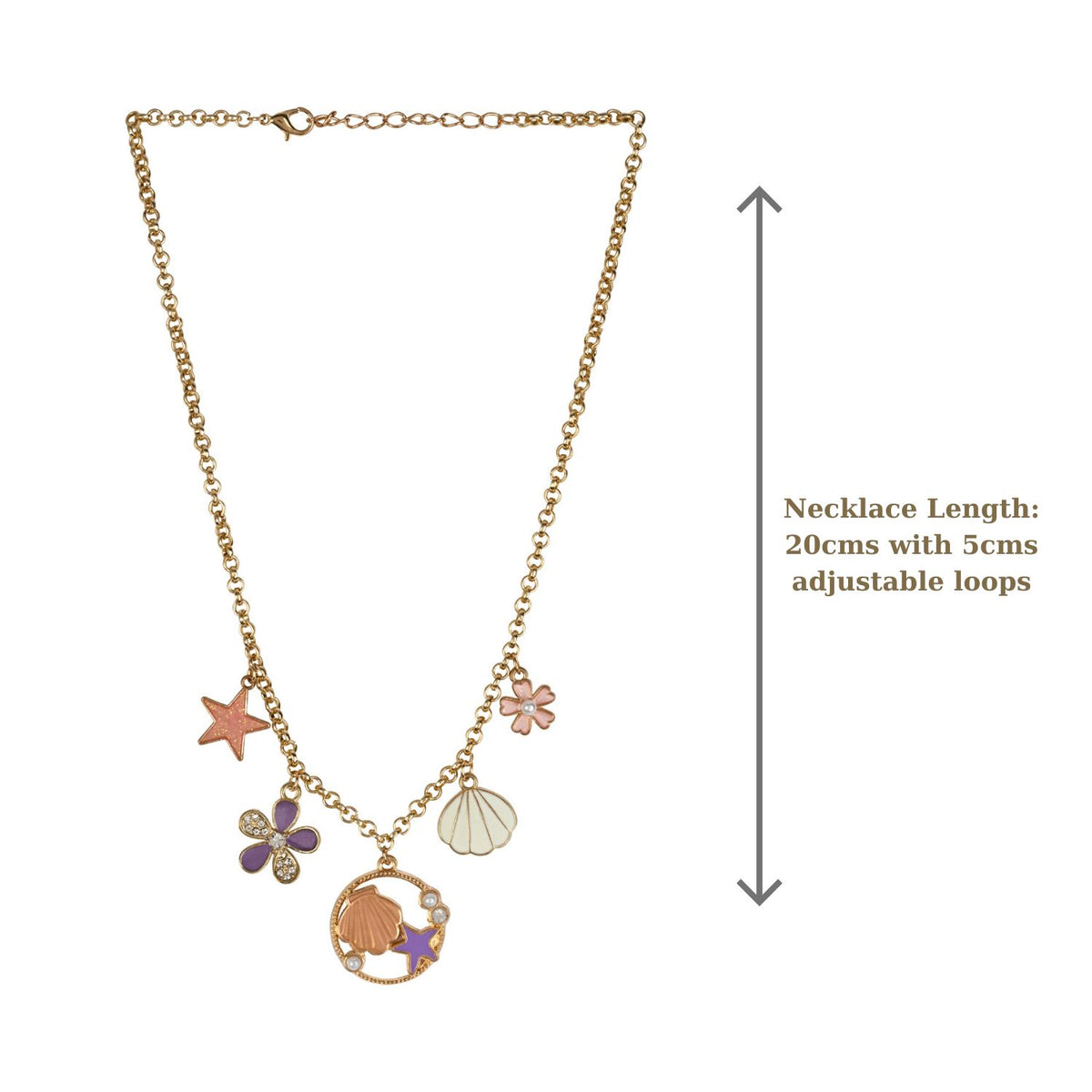 Sea World Charms Necklace