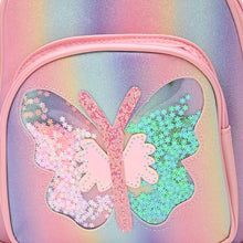 Load image into Gallery viewer, Butterfly Glitter Sequin Fashion Backpack - Light Pink
