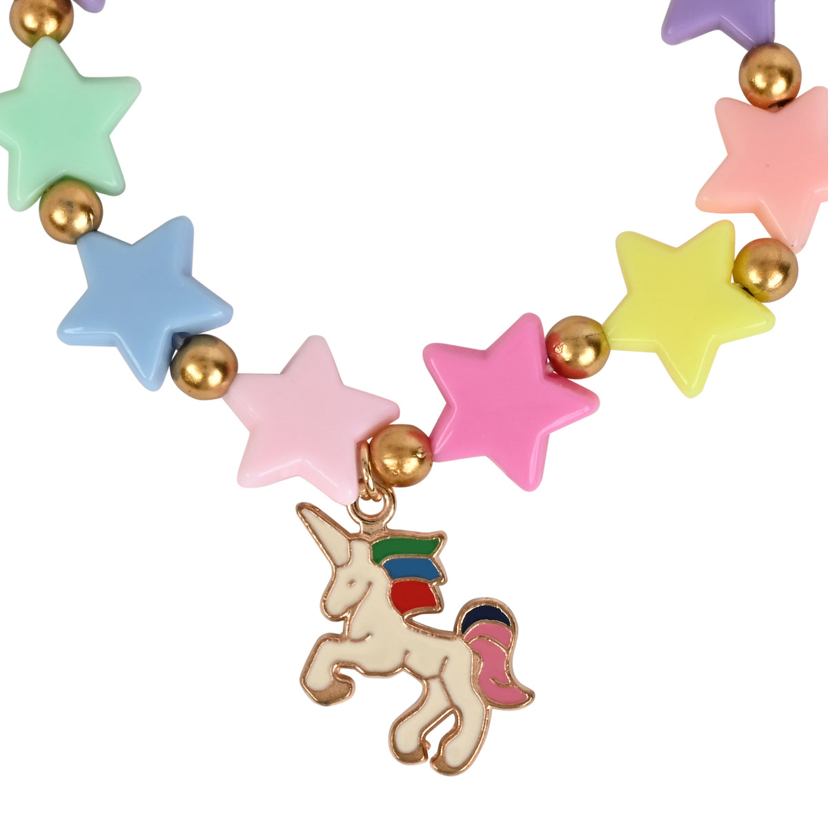 Unicorn Rainbow Kids Bracelet Set of 2