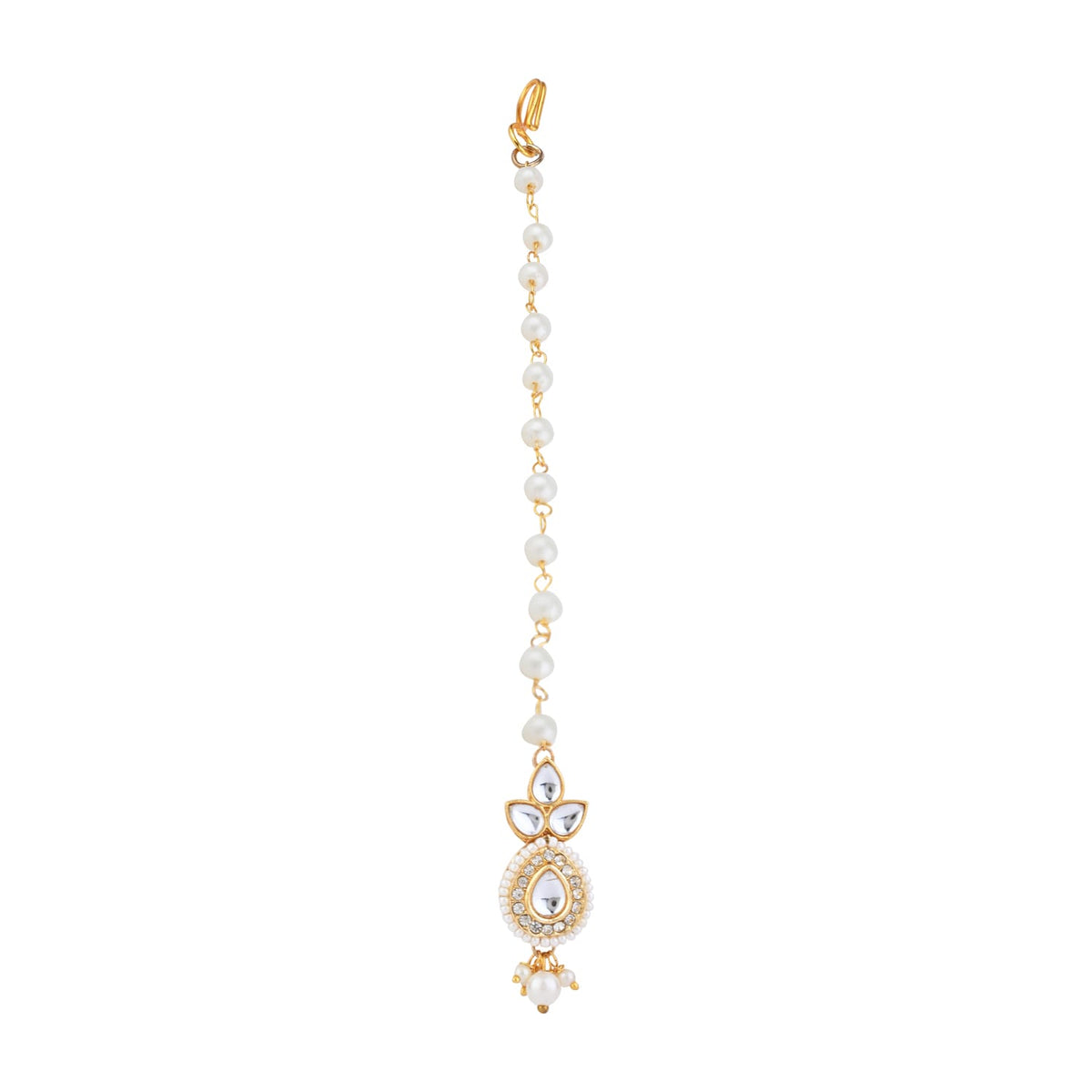 Kundan Stone Ethnic Jewellery Set for Girls