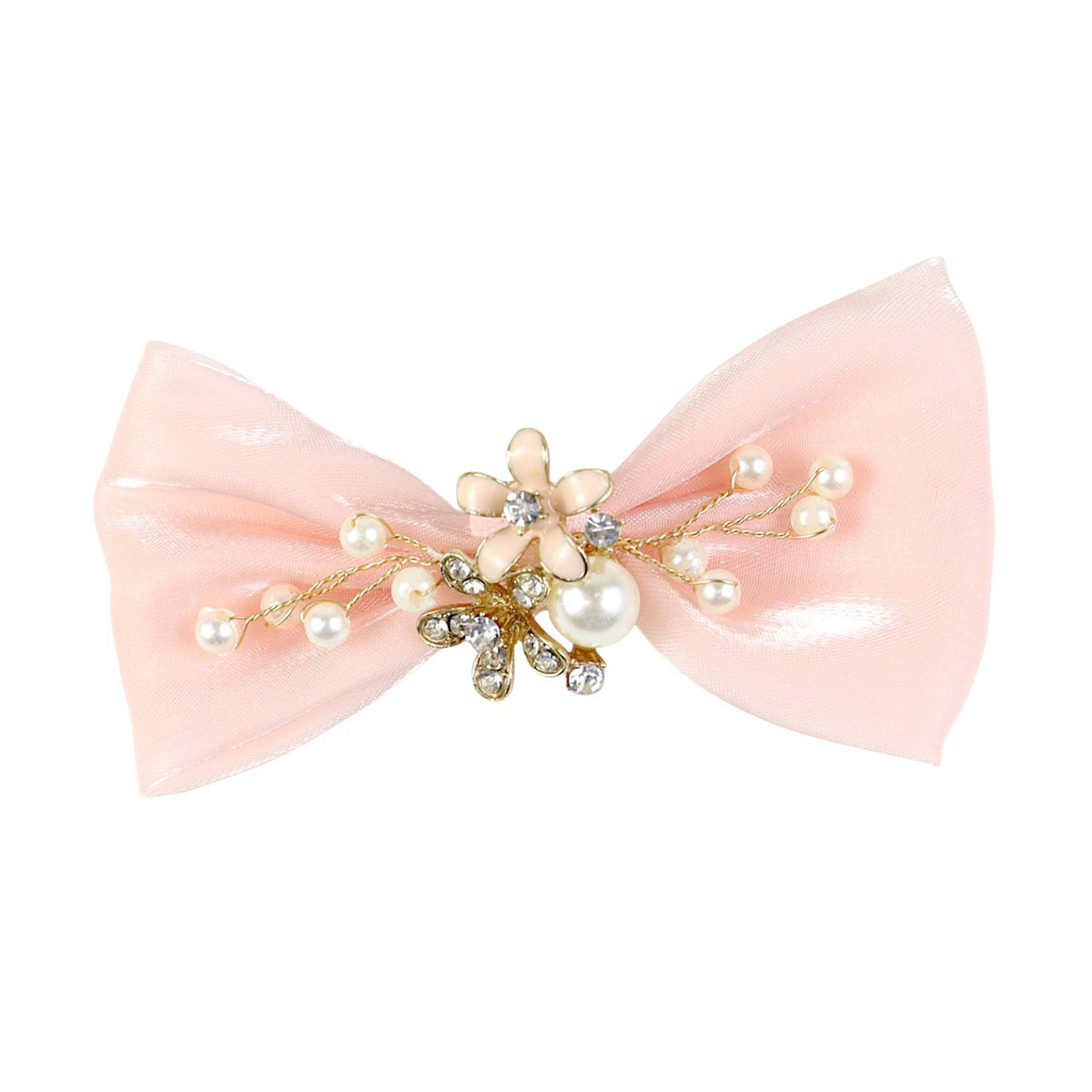 Bow Charm Kids Hair Clip