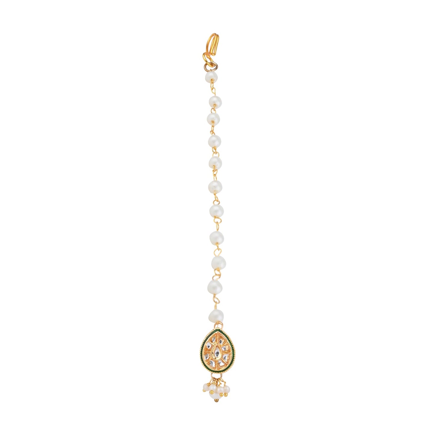Kundan Stone Ethnic Jewellery Set for Girls