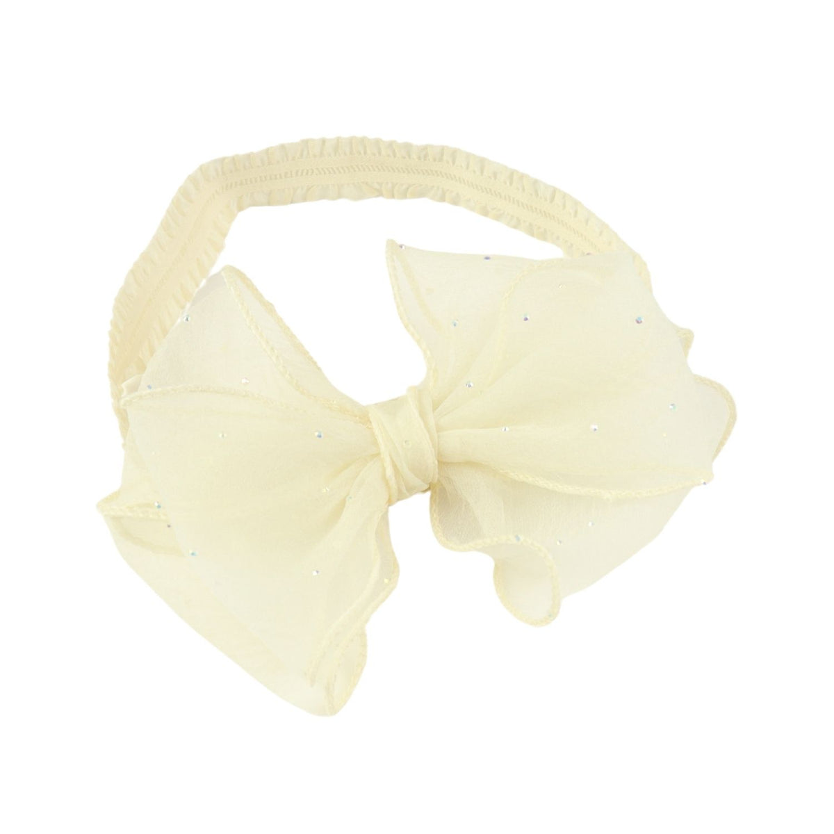 Organza Bow Headband