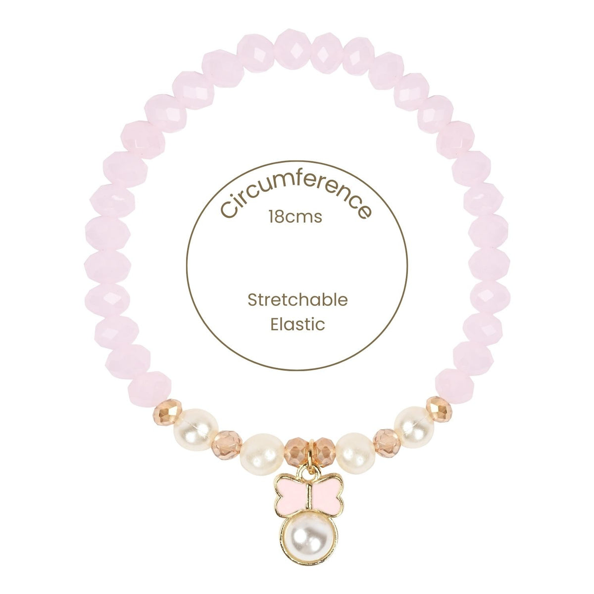 Floral Charm Bracelet Set of 3