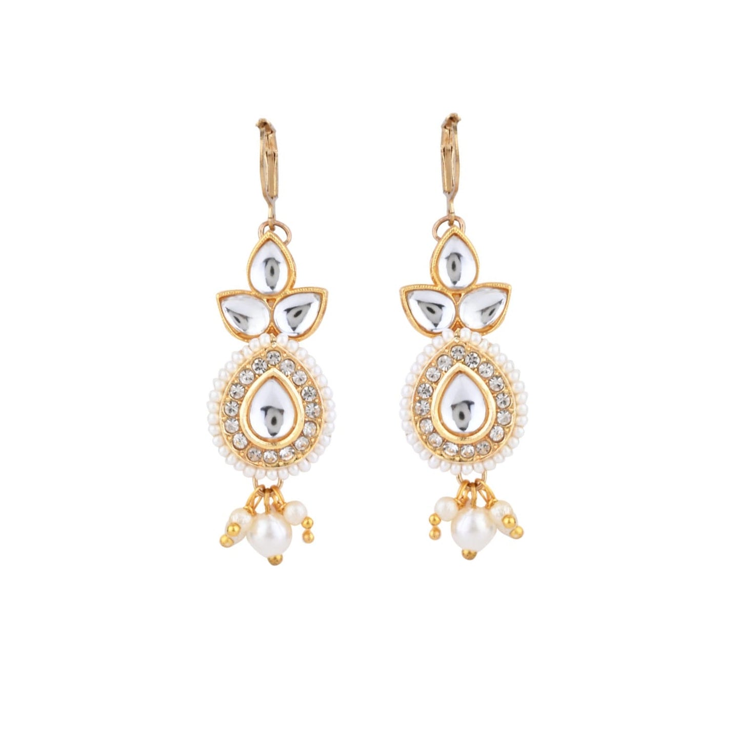 Kundan Stone Ethnic Jewellery Set for Girls