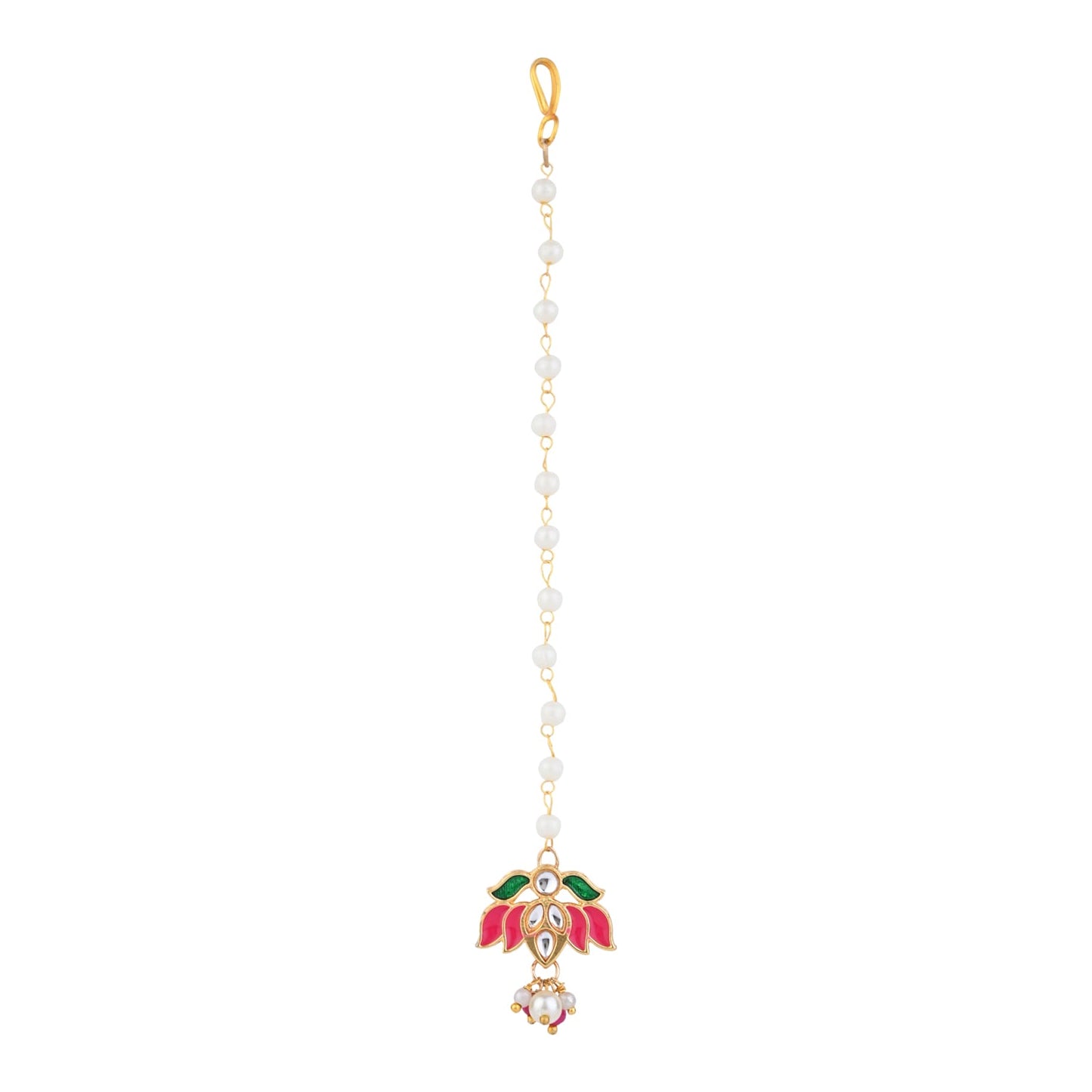 Kundan Stone Ethnic Jewellery Set for Girls