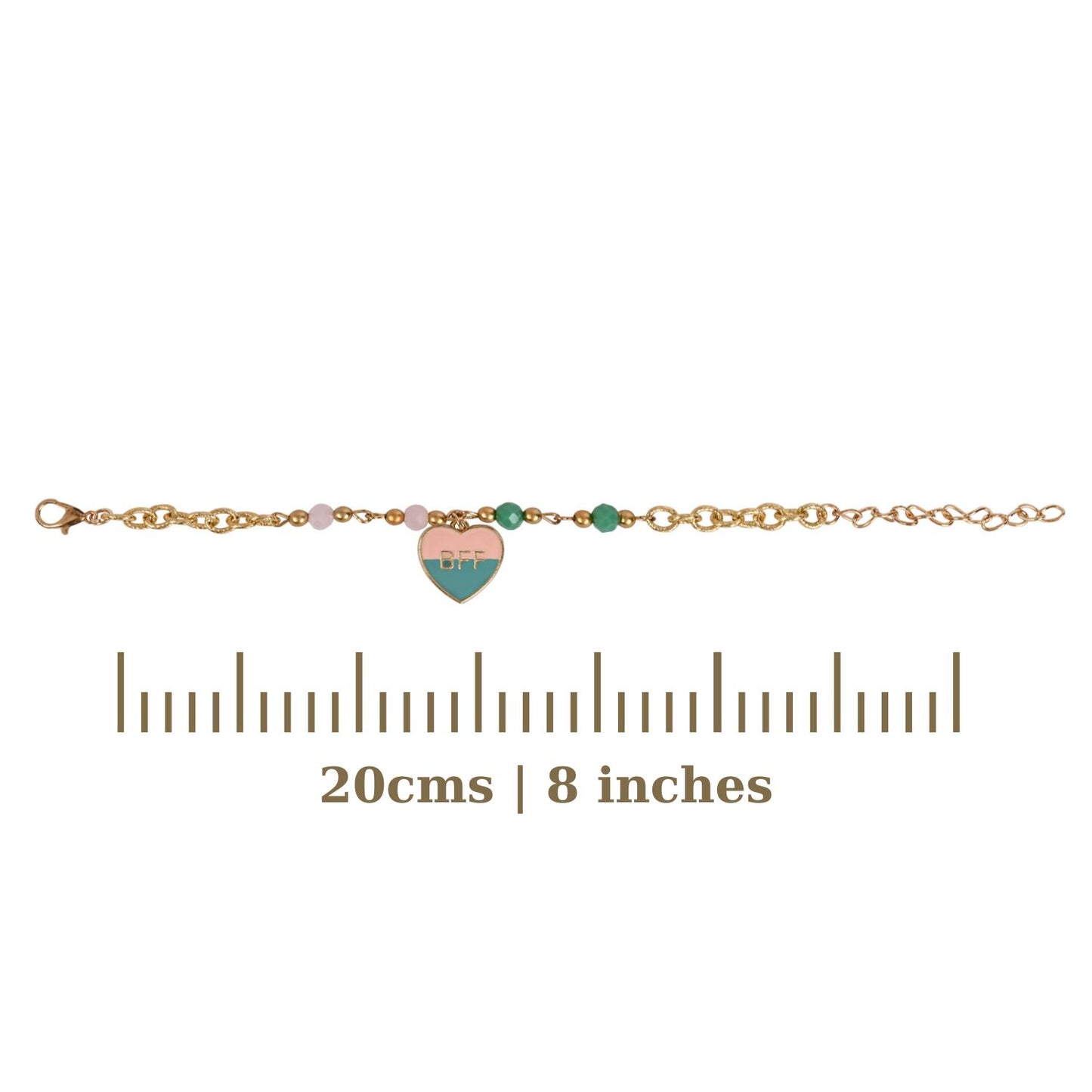 BFF Charm Bracelet Set of 2